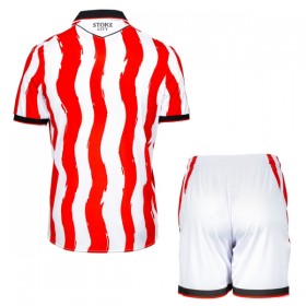 Stoke City Matchtröjor Barn Hemma Fotbollströja 2025-26